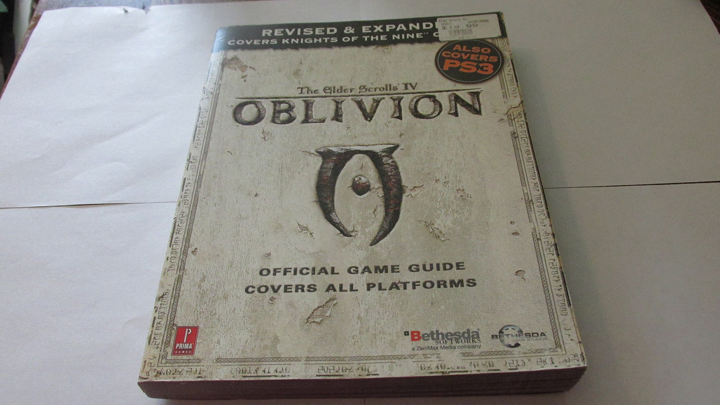 The Elder Scrolls IV Oblivion Official Game Guide, Covers All