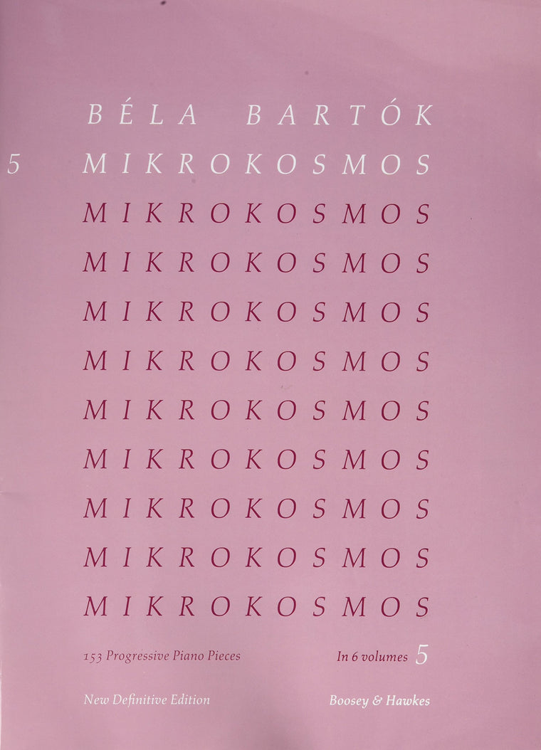 Mikrokosmos Volume 5 (Pink)