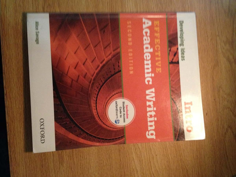 Effective Academic Writing 2e Intro Student Book