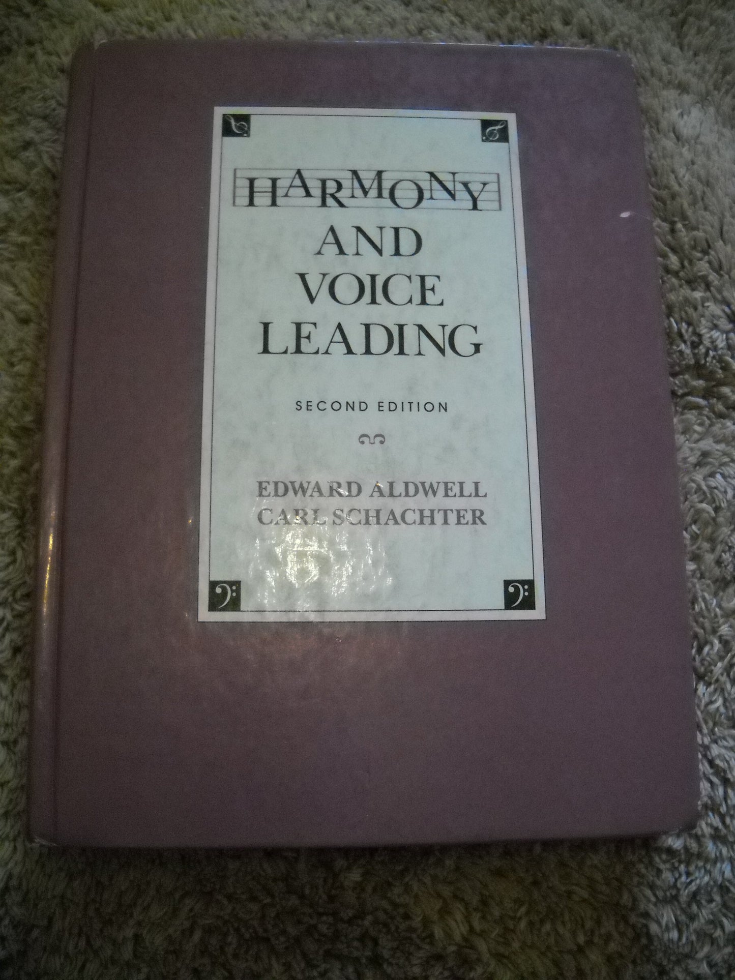 Harmony and Voice Leading (2nd Edition) by Aldwell, Edward