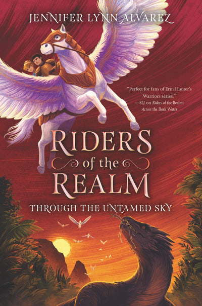 Riders of the Realm #2: Through the Untamed Sky: A Thrilling Fantasy Series About a War with Giants and a Pegasus Herd for Kids (Ages 8-12)