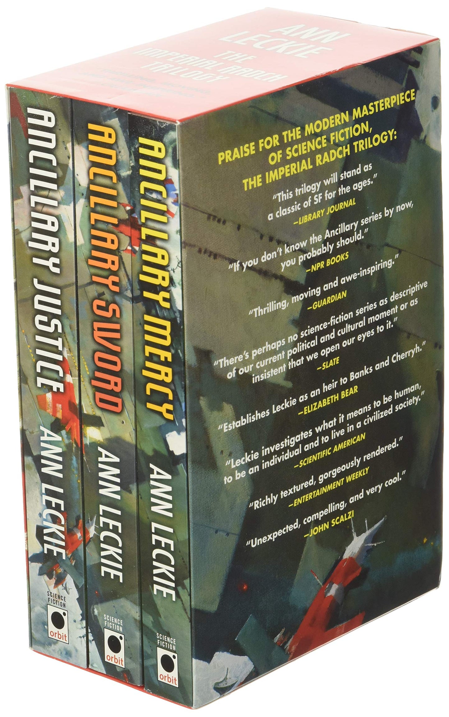 The Imperial Radch Boxed Trilogy: Ancillary Justice, Sword, Mercy