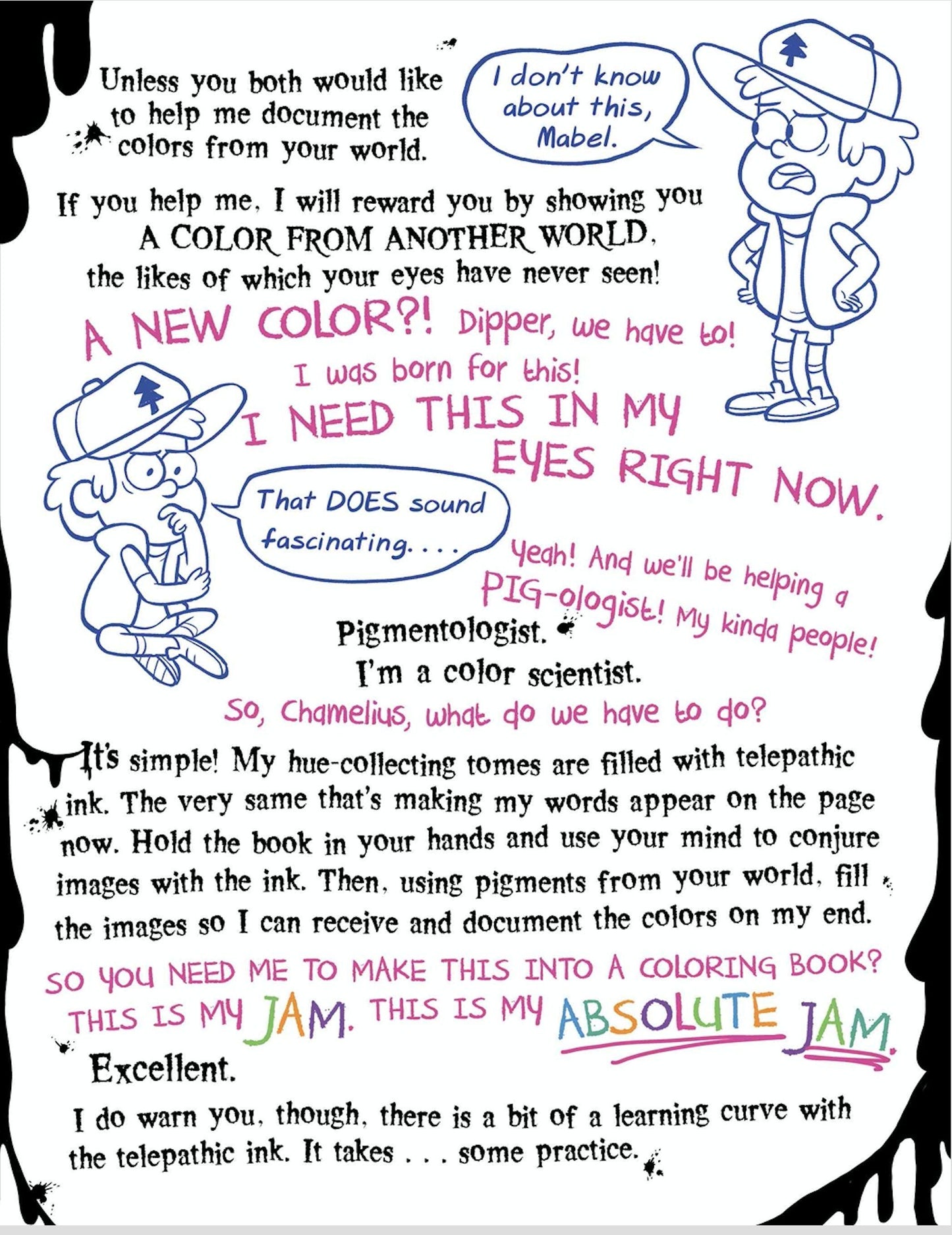 Gravity Falls Don't Color This Book!: It's Cursed! by Cicier