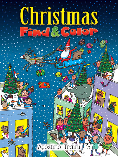 Christmas Find and Color (Dover Christmas Activity Books For Kids)