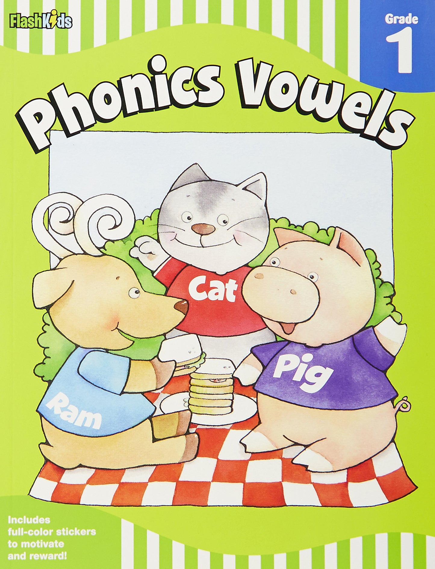 Phonics Vowels: Grade 1 (Flash Skills)