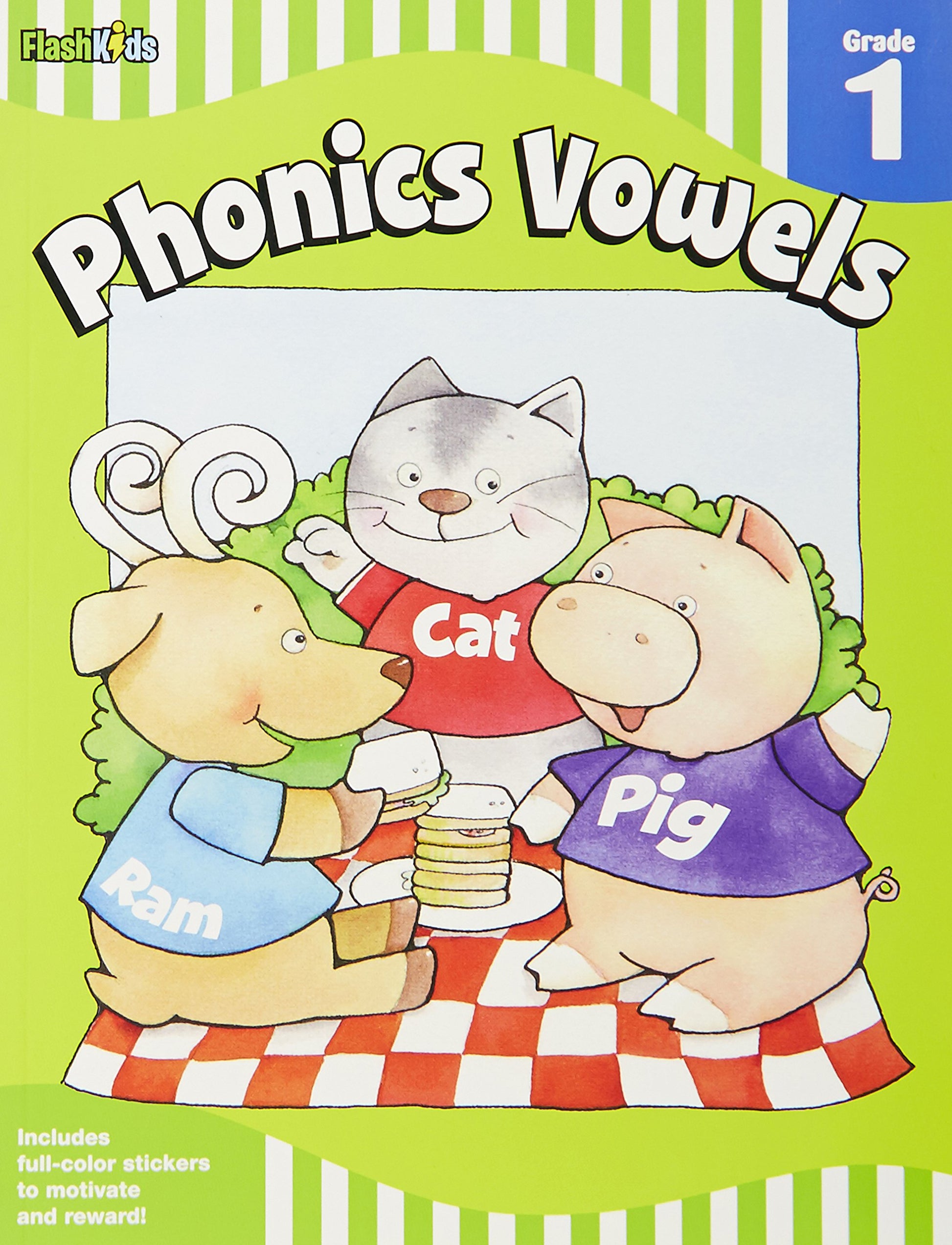 Phonics Vowels: Grade 1 (Flash Skills)