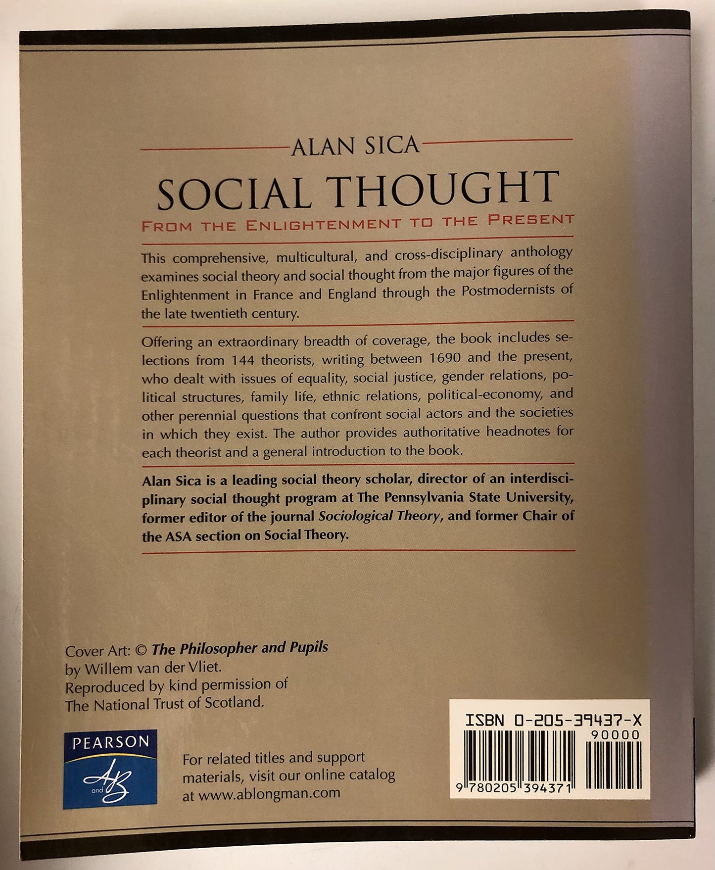 Social Thought: From the Enlightenment to the Present