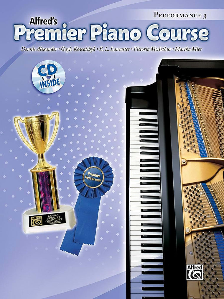 Premier Piano Course Performance, Bk 3: Book & CD (Premier Piano Course, Bk 3)