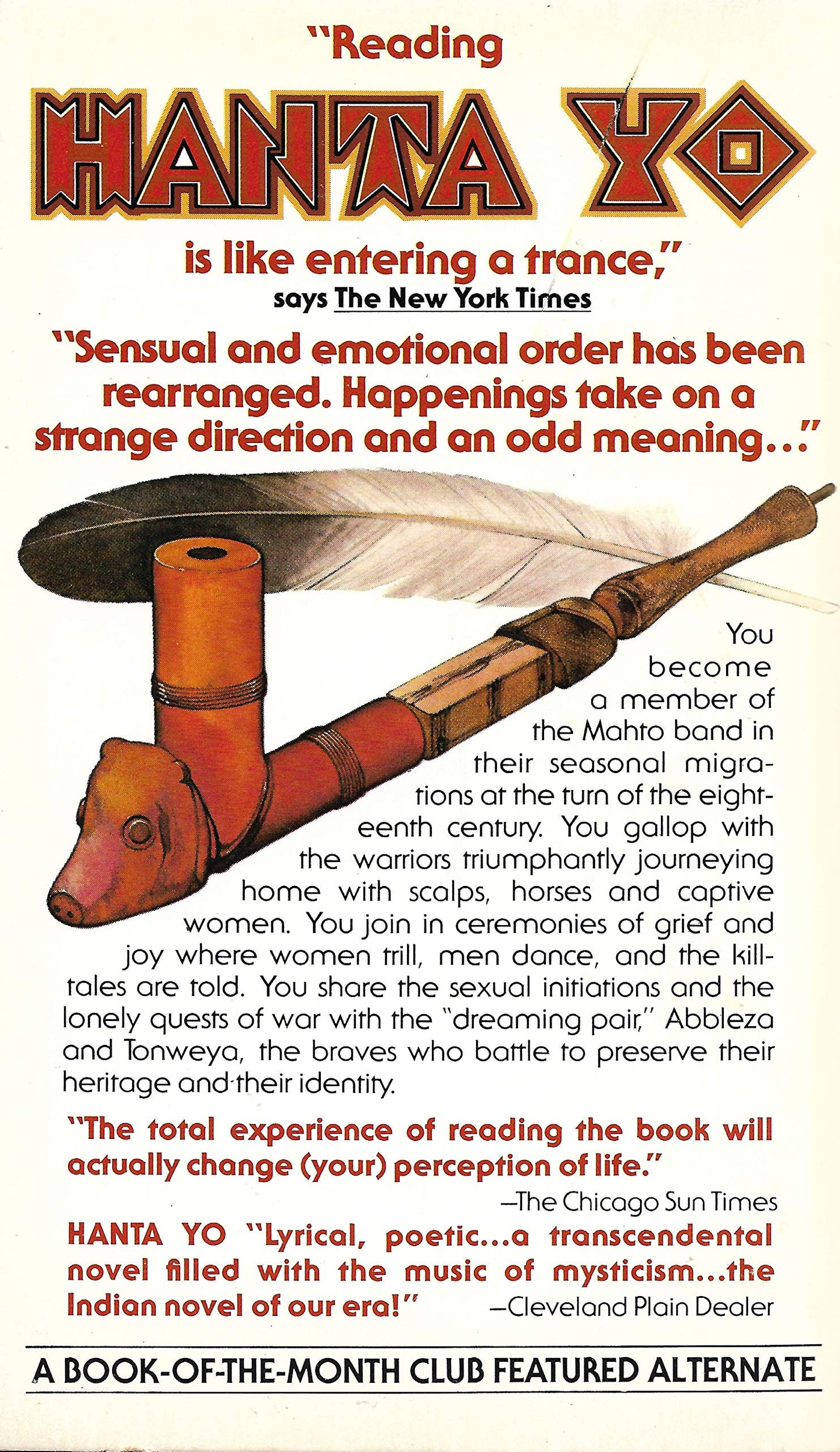Hanta Yo: An American Saga by Ruth Beebe Hill