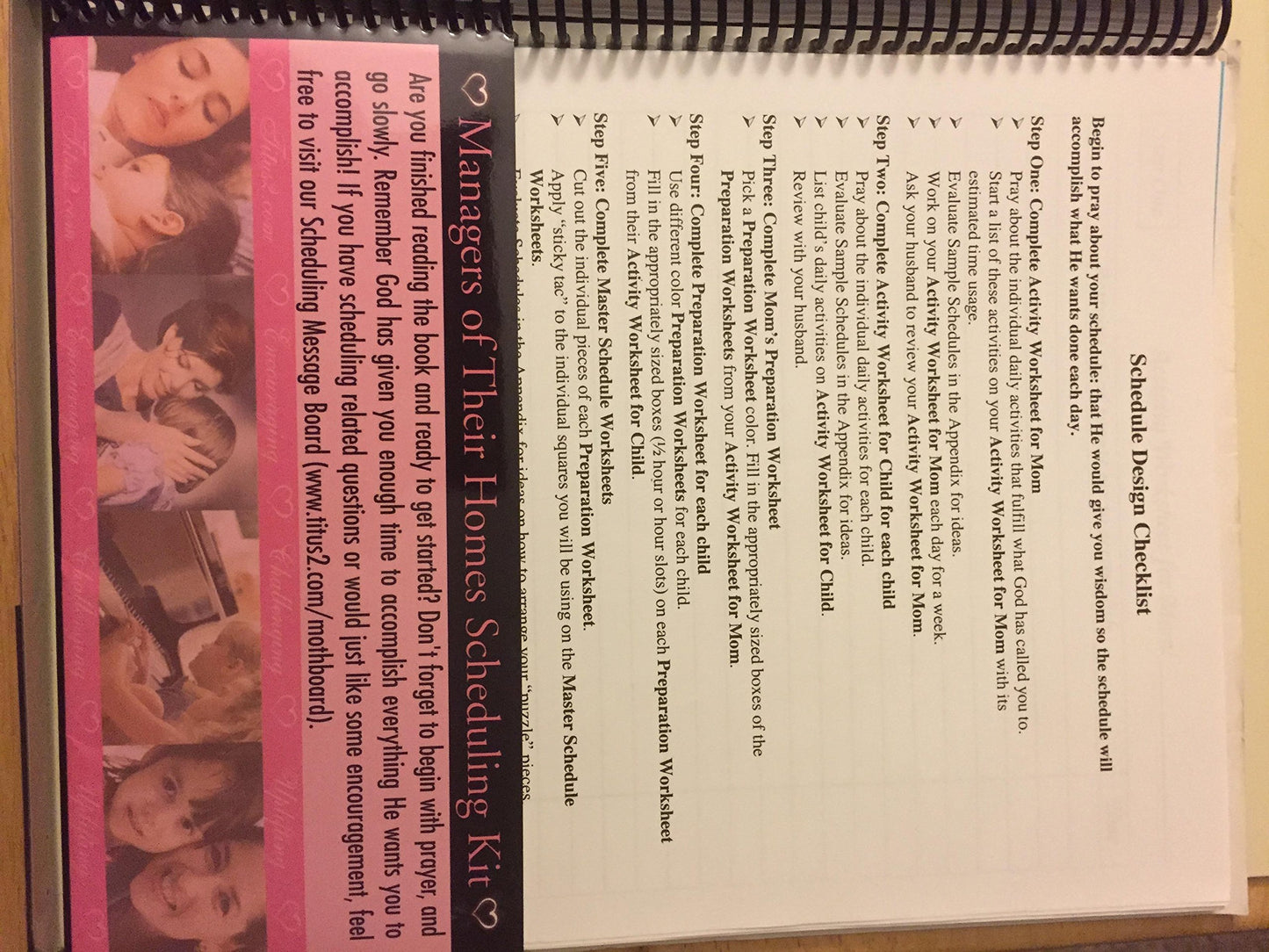 Managers of Their Homes: A Practical Guide to Daily Scheduli