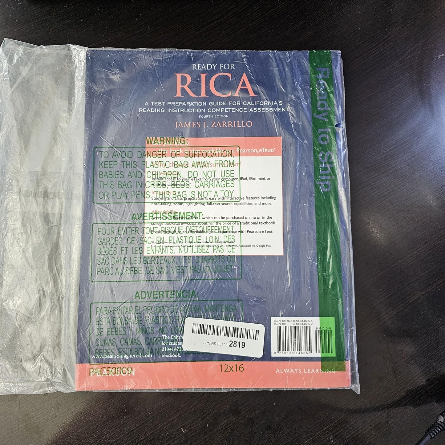 Ready for RICA: A Test Preparation Guide for California's Reading Instruction Competence Assessment