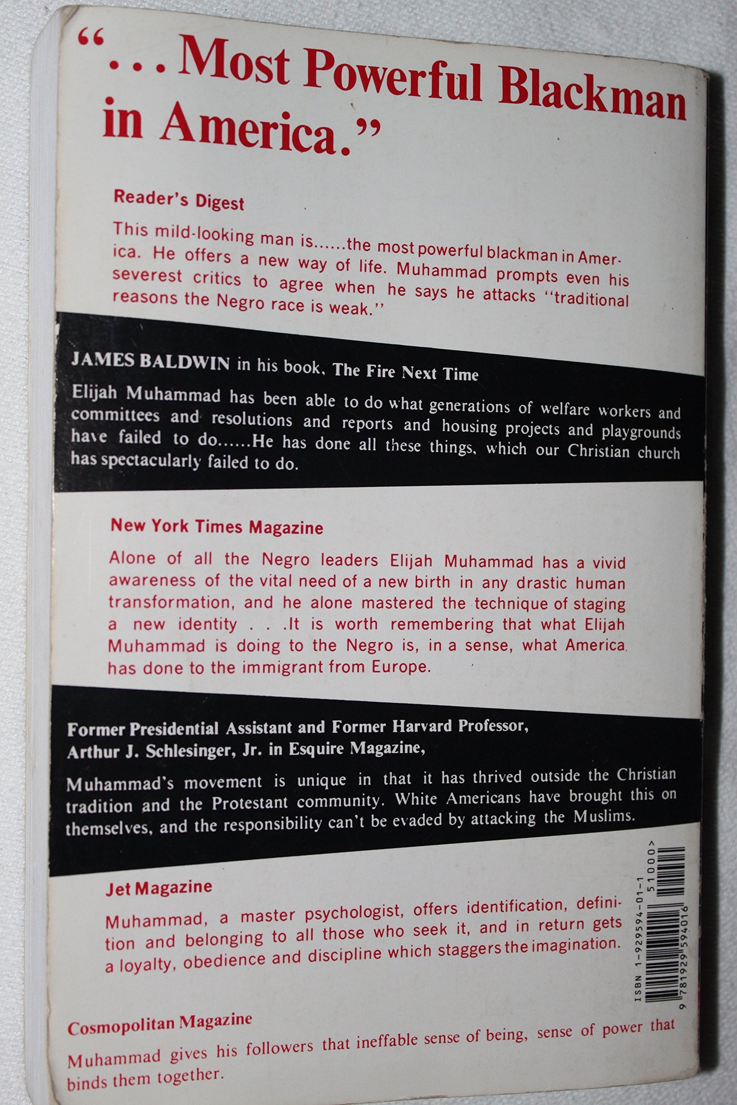 Message to the Blackman in America by Elijah Muhammad