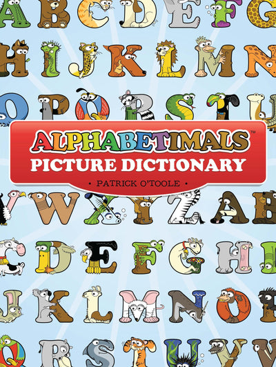 Alphabetimals Picture Dictionary Coloring Book (Dover Alphabet Coloring Books)