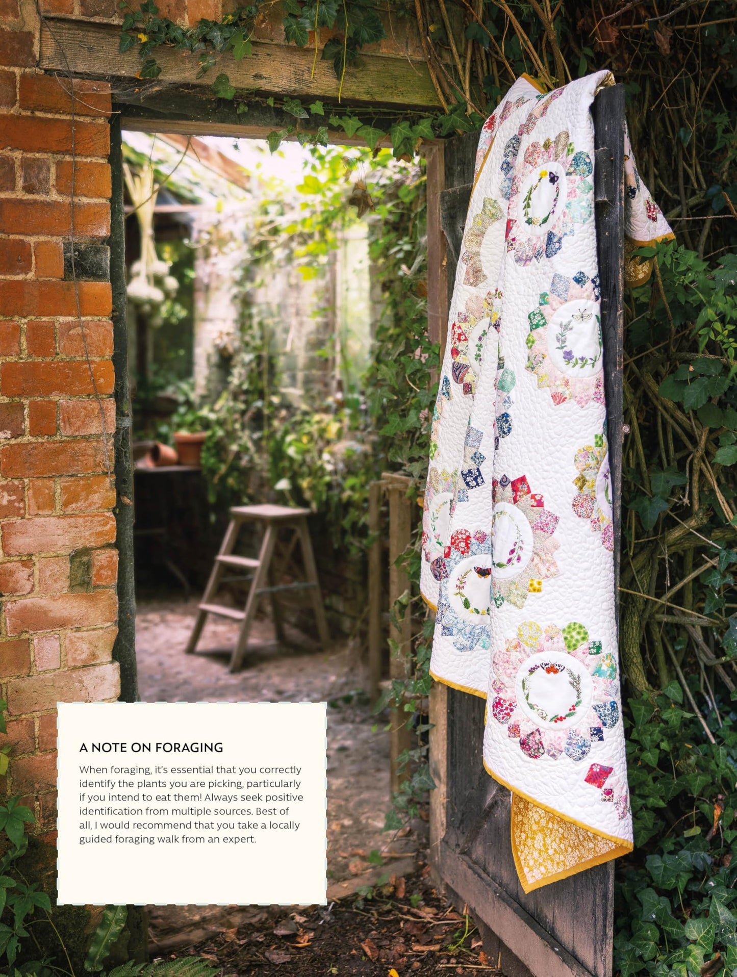 Alice's Country Diary Quilt: A quilting journey through the seasons with EPP, applique and hand embroidery