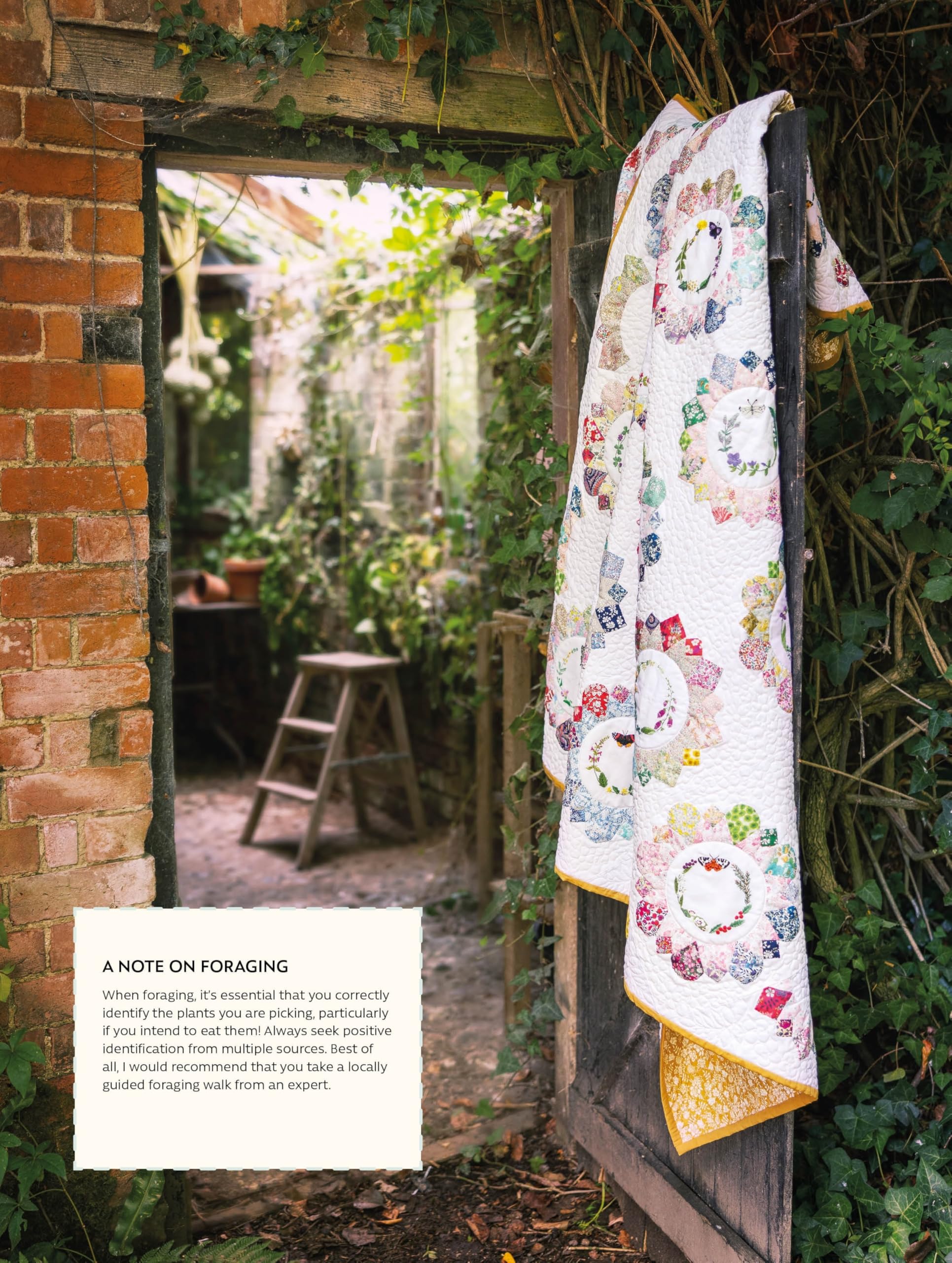 Alice's Country Diary Quilt: A quilting journey through the seasons with EPP, applique and hand embroidery