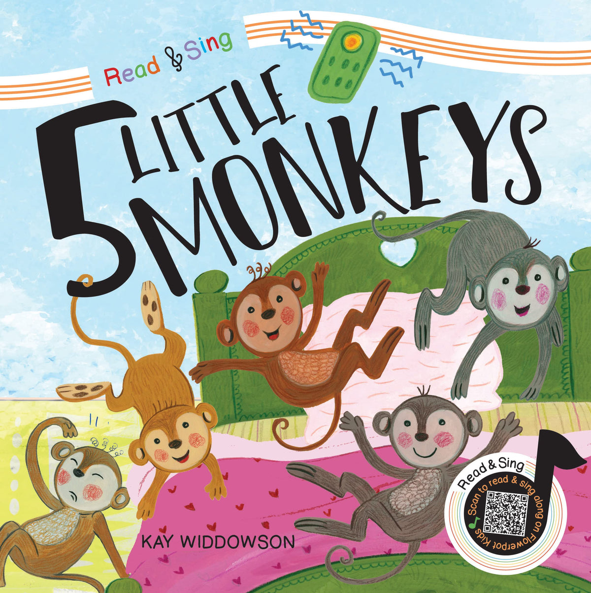 5 Little Monkeys (Turn Without Tearing Read & Sing)