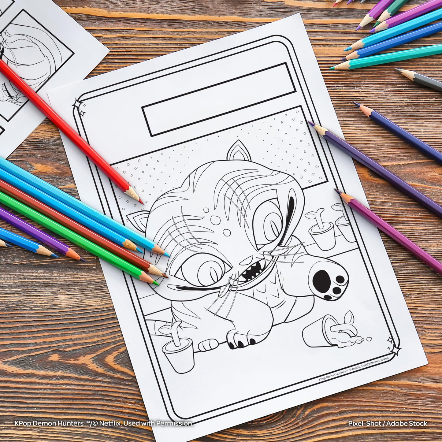KPop Demon Hunters 40-Page Official Coloring Book  Action-Packed Coloring Book by Bendon