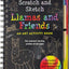 Llamas & Friends Scratch & Sketch (Trace Along)