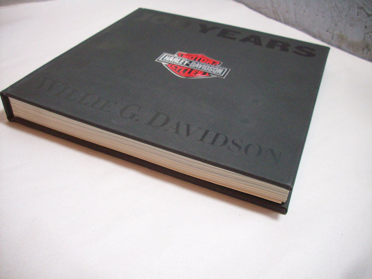 100 Years of Harley Davidson — back cover