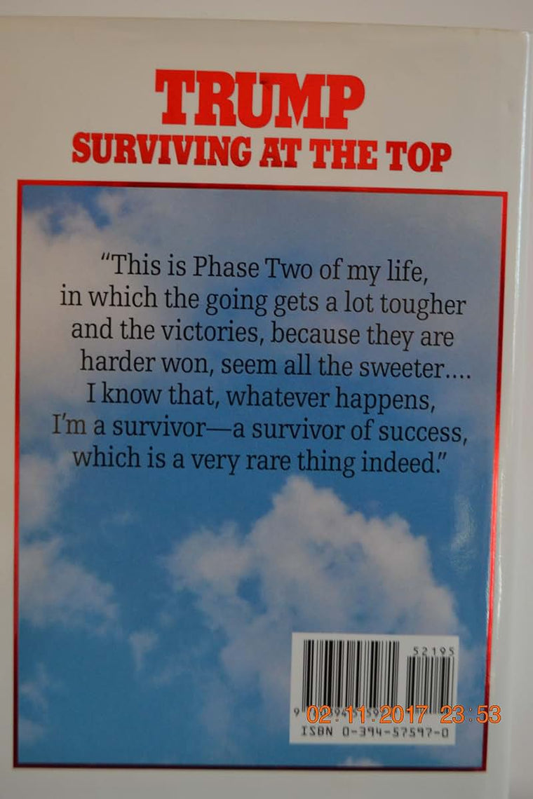 Trump: Surviving at the Top by Donald J. Trump