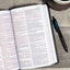 KJV Deluxe Gift Bible, Black LeatherTouch, Red Letter, Pure Cambridge Text, Presentation Page, Easy-to-Read Bible MCM Type