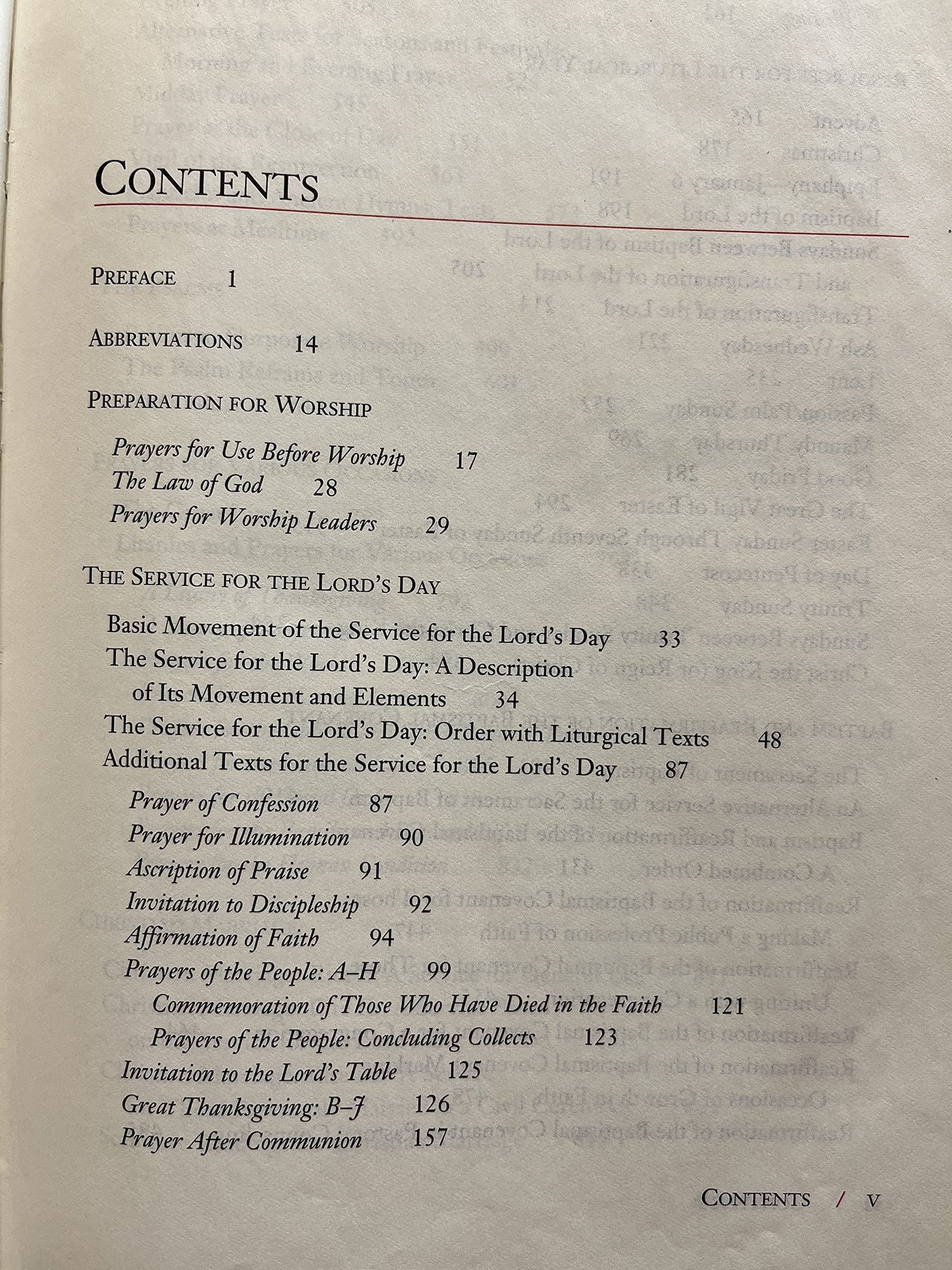 Book of Common Worship