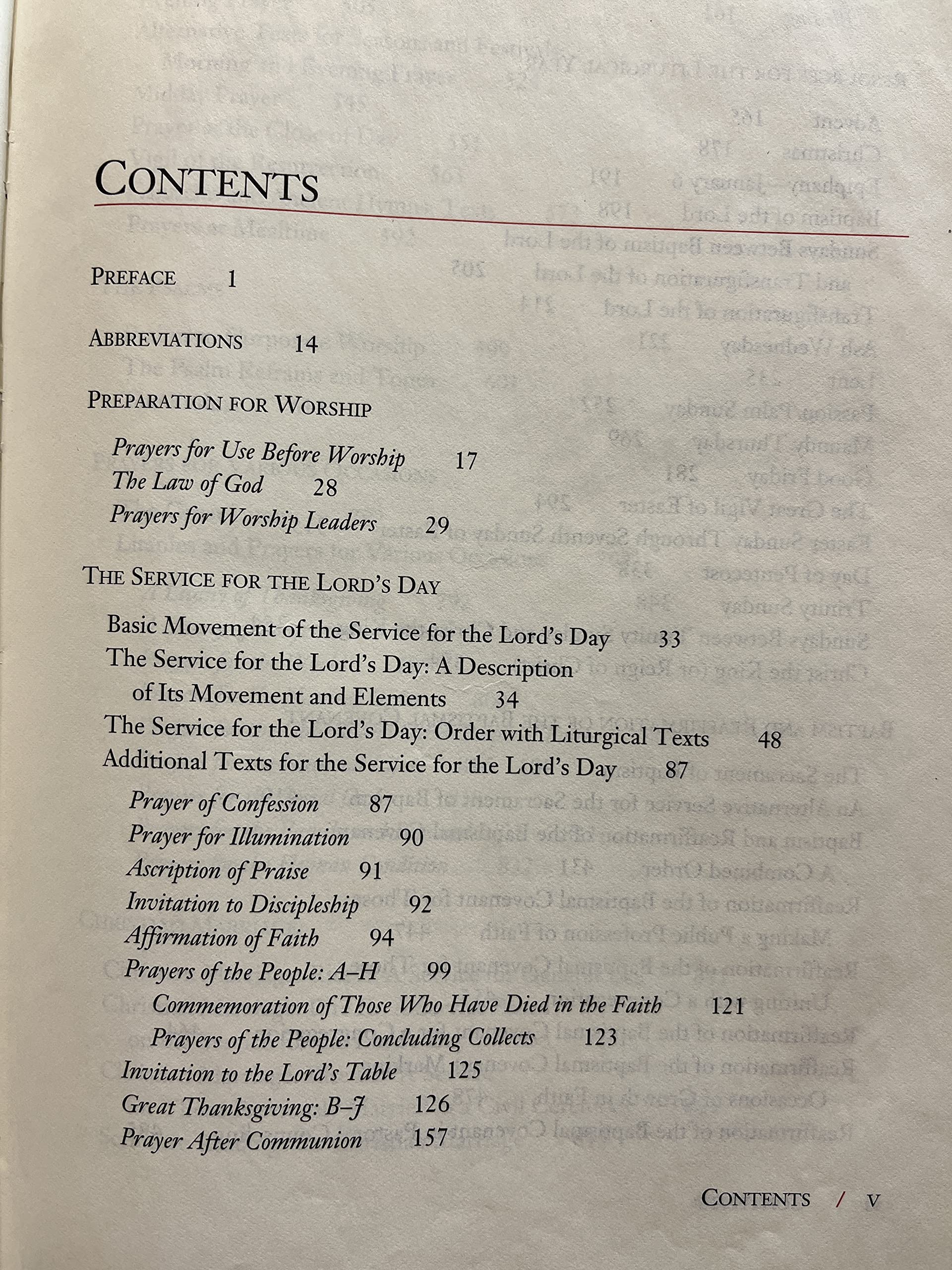 Book of Common Worship