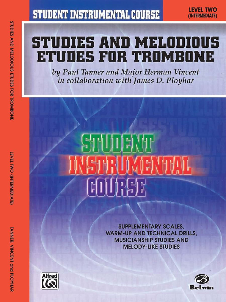 Student Instrumental Course Studies and Melodious Etudes for Trombone: Level II