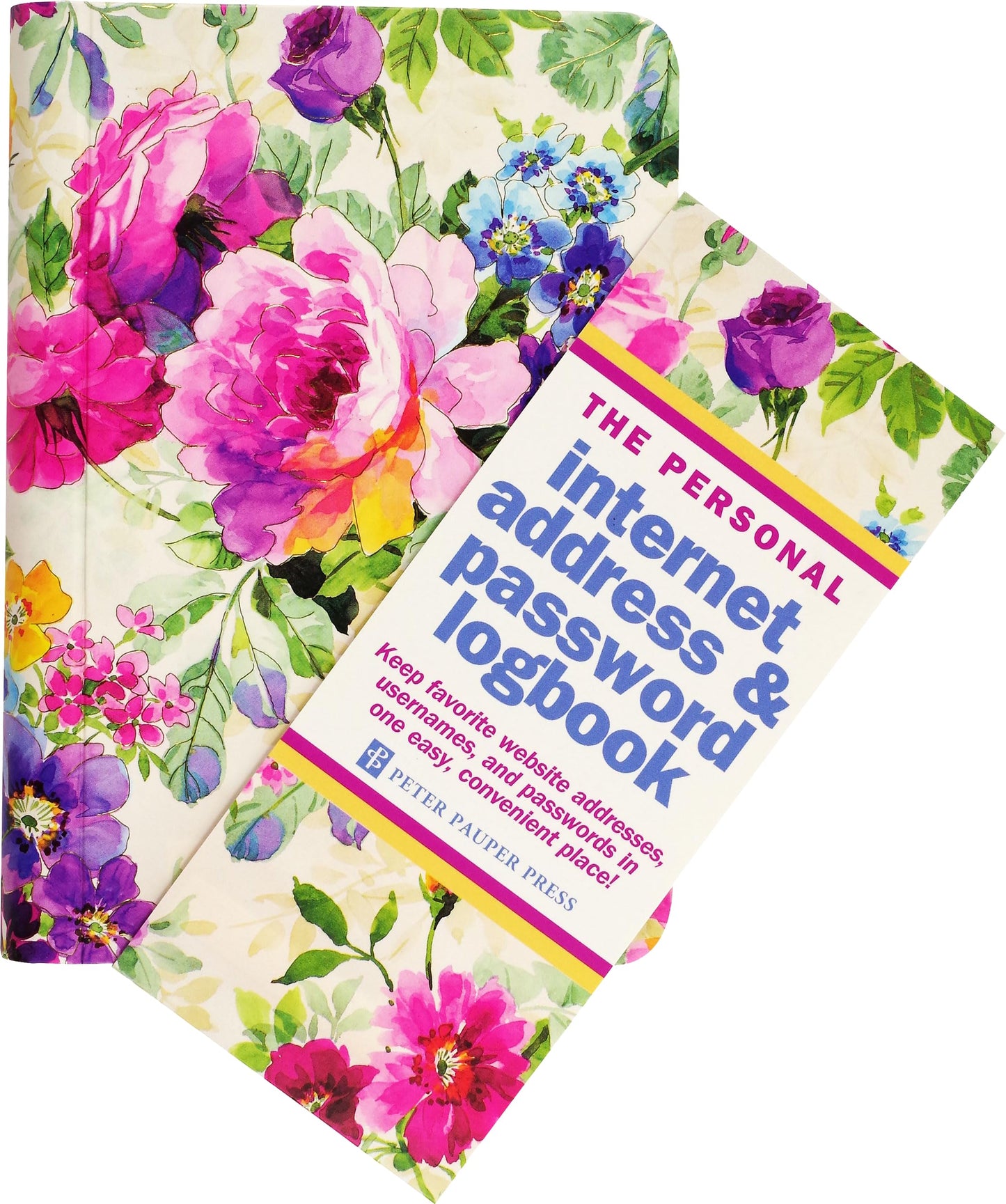 Peony Garden Internet Address & Password Logbook