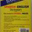Barron's Foreign Language Guides Spanish-English Dictionary