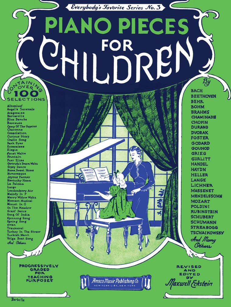 Piano Pieces for Children (Everybody's Favorite Series, No. 3)