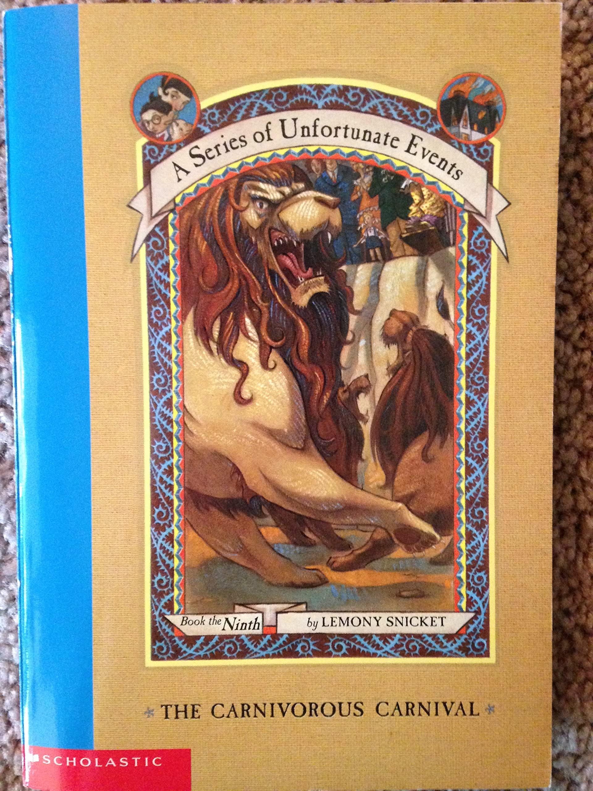 The Dilemma Deepens: A Box of Unfortunate Events, Books 7-9 (The Vile Village; The Hostile Hospital; The Carnivorous Carnival)