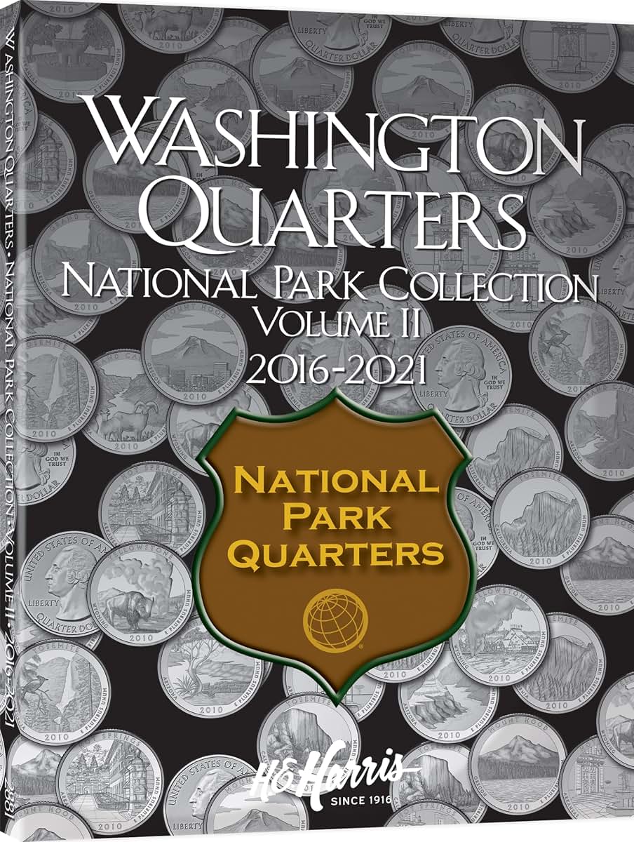 H.E. Harris Coin Folder - National Park Quarters Collection #2: 2016-2021