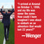 Wenger: My Life and Lessons in Red and White by Wenger, Arse