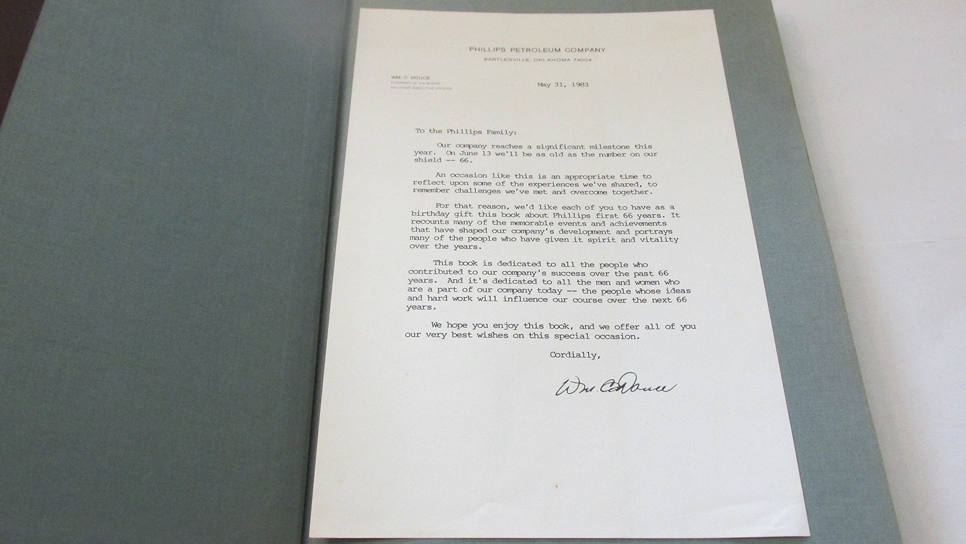 PHILLIPS. The First 66 Years. A Public Affairs Production of the Phillips Petroleum Company.