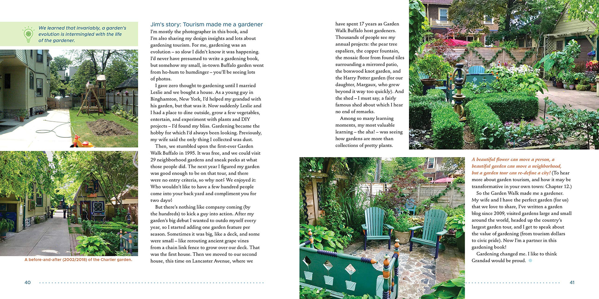 Buffalo-Style Gardens: Create a Quirky, One-of-a-Kind Private Garden with Eye-Catching Designs