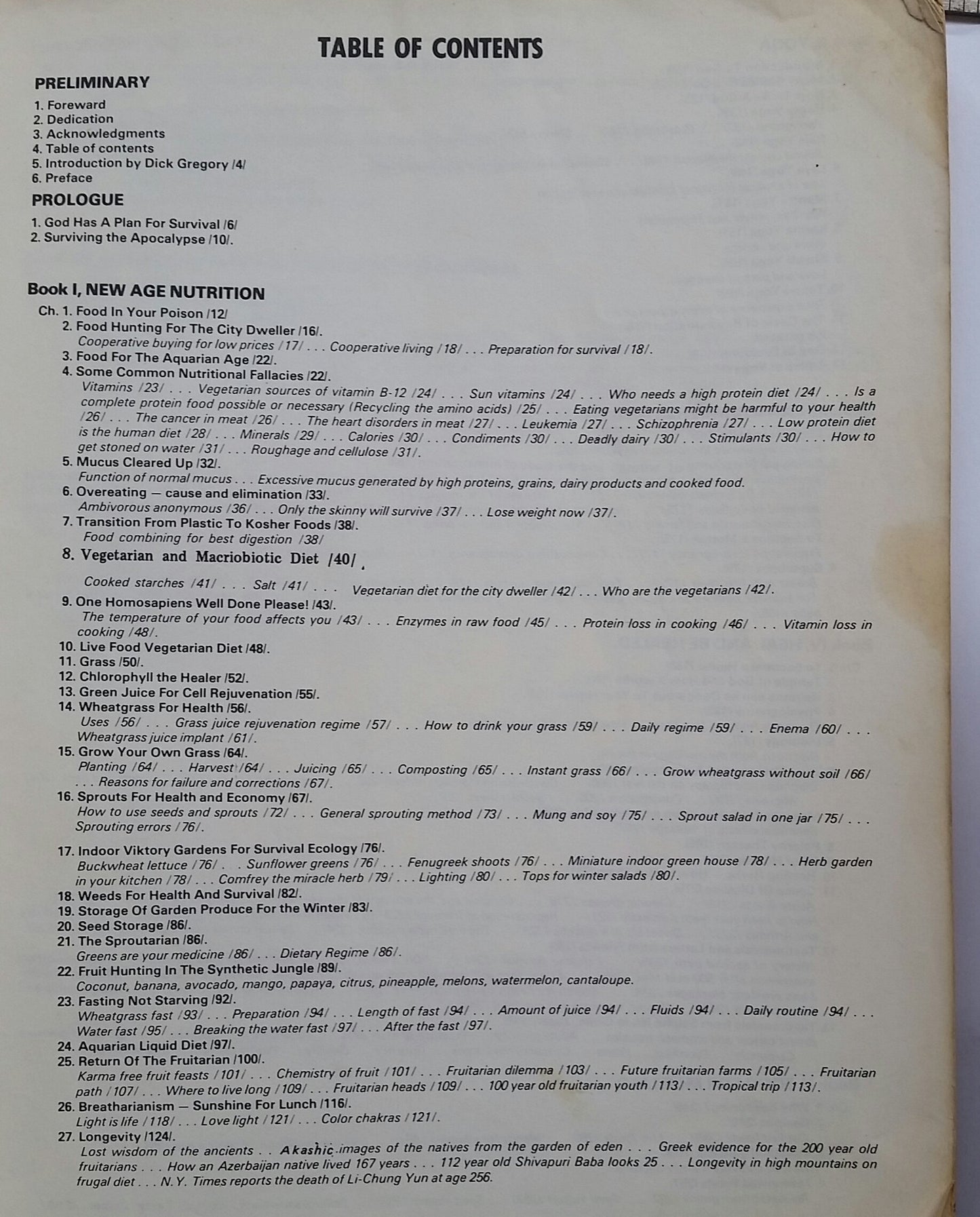 Survival into the 21st Century: Planetary Healers Manual