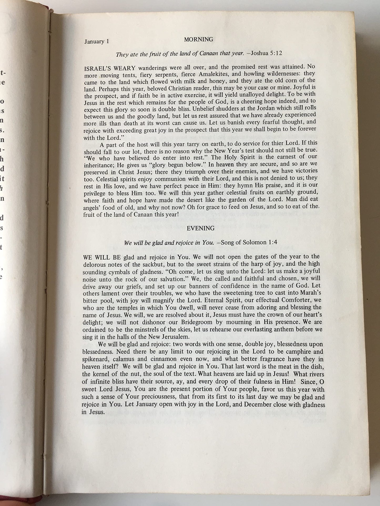 Morning and Evening, NIV version