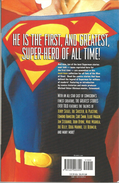 Superman: The Greatest Stories Ever Told VOL 01