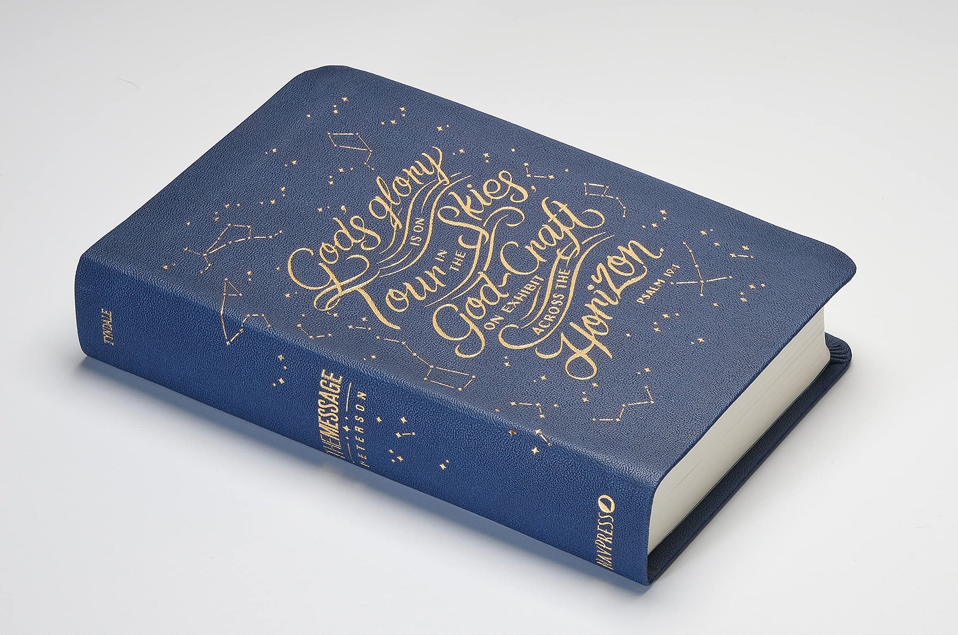 The Message Compact (Leather-Look, Starry Sky): The Bible in Contemporary Language
