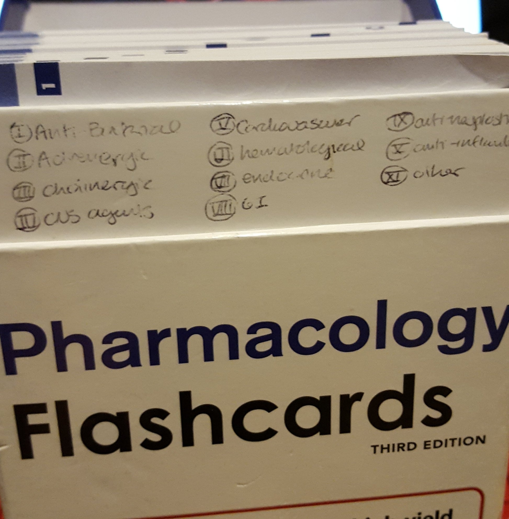 Pharmacology Flashcards (Lange Flash Cards)