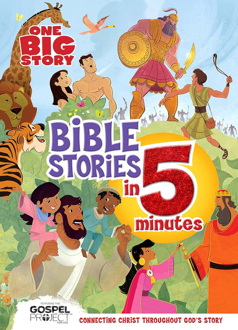 One Big Story Bible Stories in 5 Minutes: Connecting Christ Throughout God's Story - Gift for Easter, Christmas, Communions, Birthdays, Beginner Bible