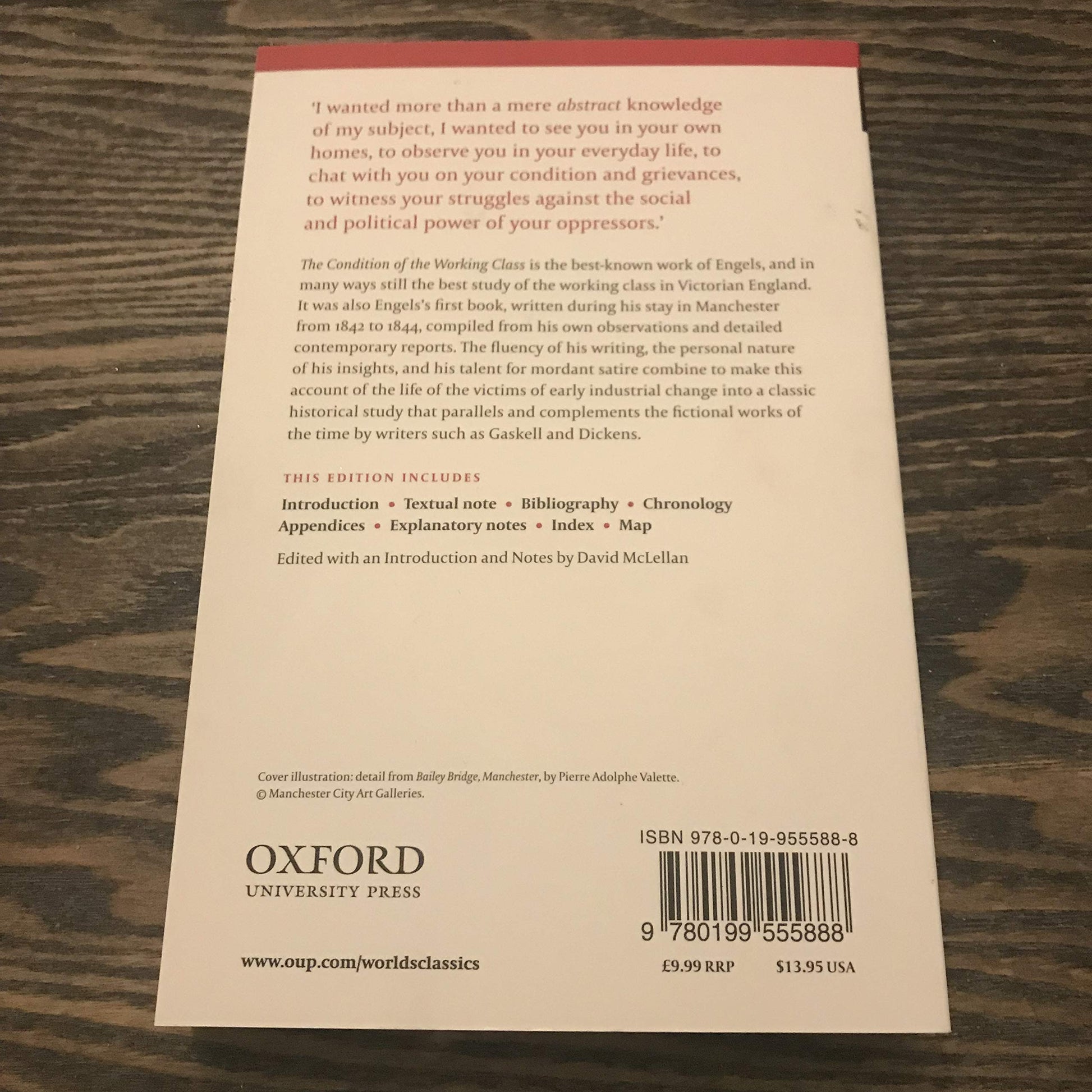 The Condition of the Working Class in England (Oxford World's Classics)
