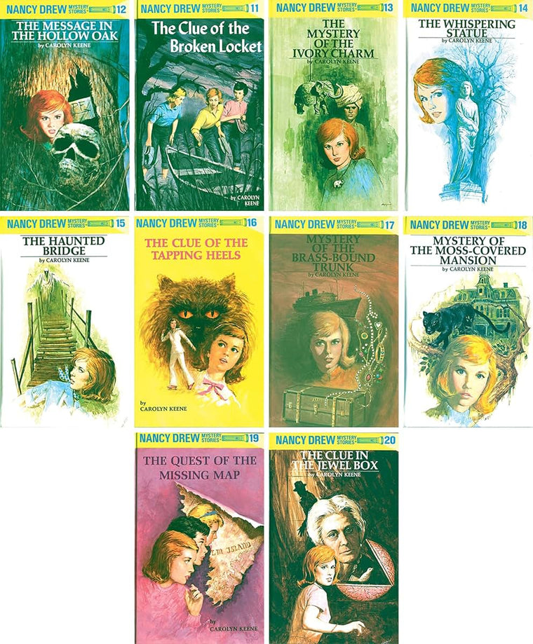 Nancy Drew Books 11-20 The Nancy Drew Mystery Stories Collection Box Set