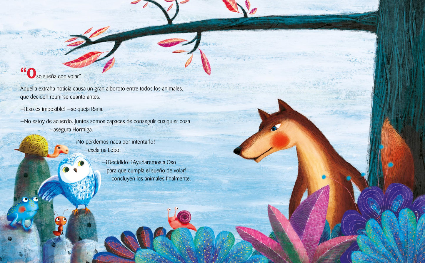 Oso quiere volar (Bear Wants to Fly) (Spanish Edition)