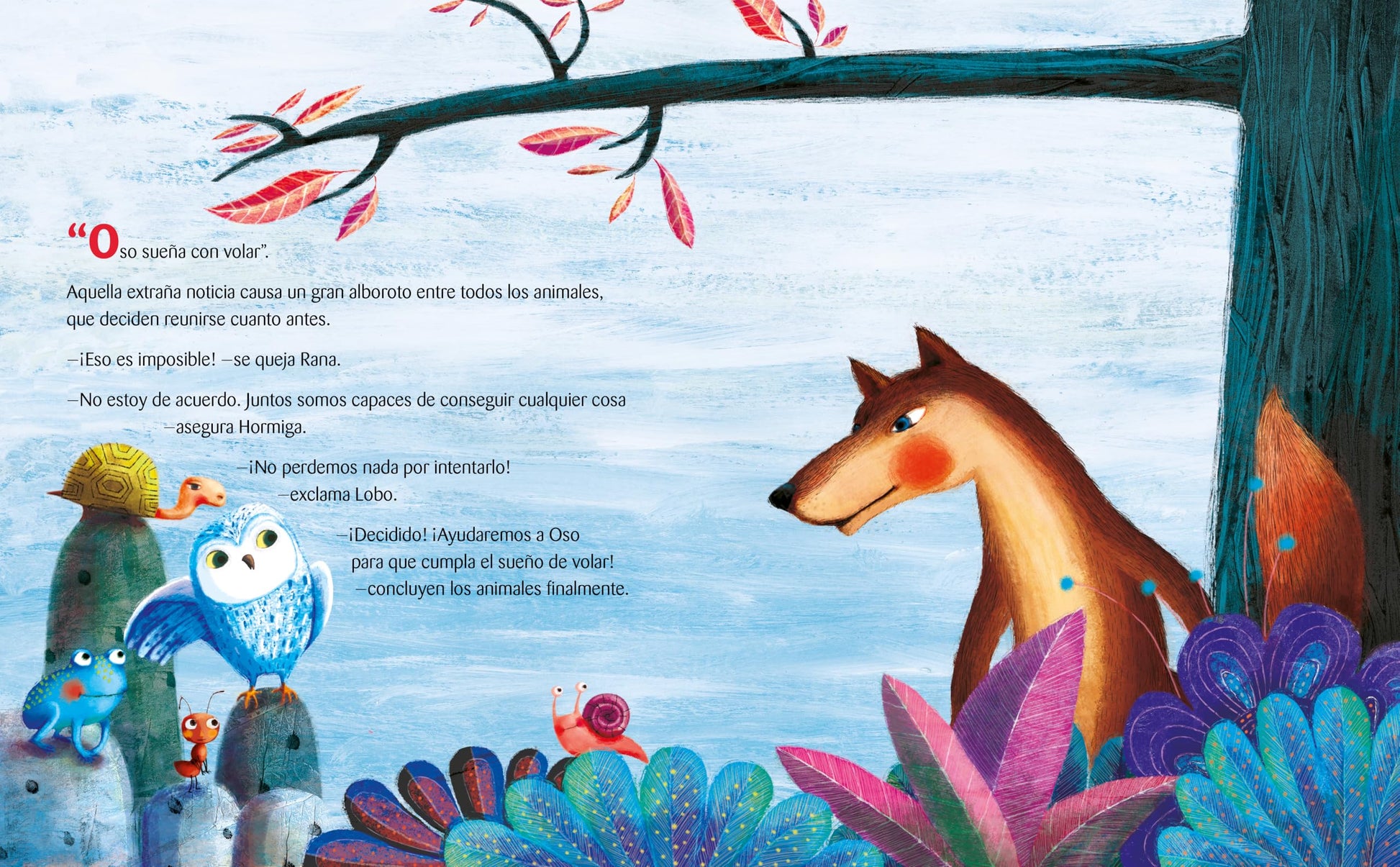Oso quiere volar (Bear Wants to Fly) (Spanish Edition)