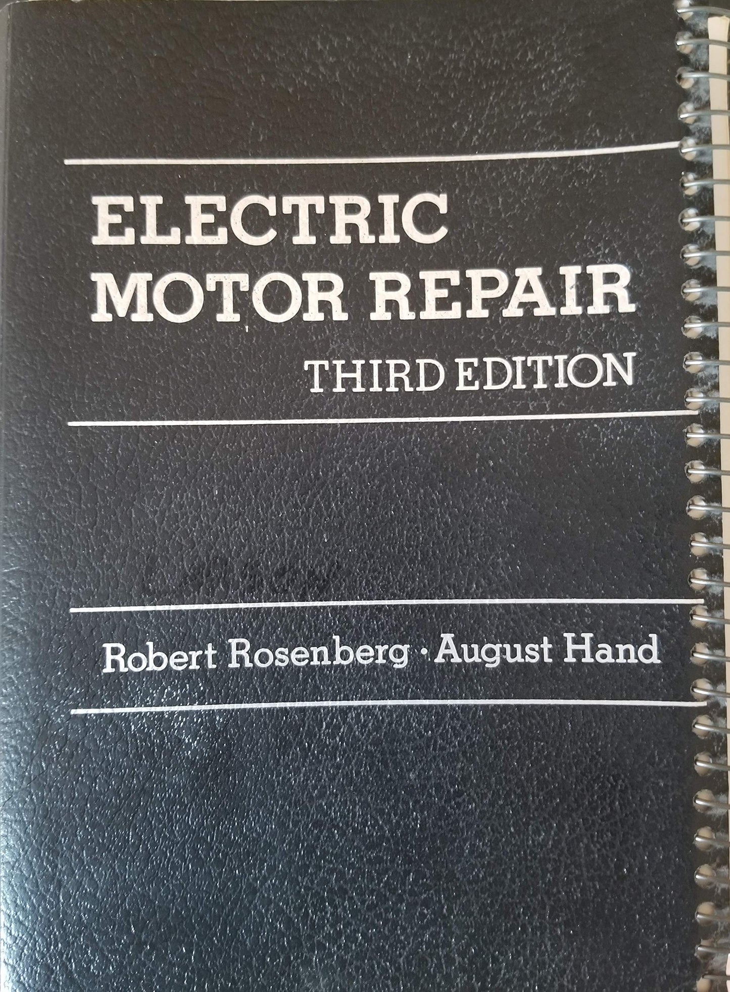 Electric Motor Repair by Rosenberg, Robert
