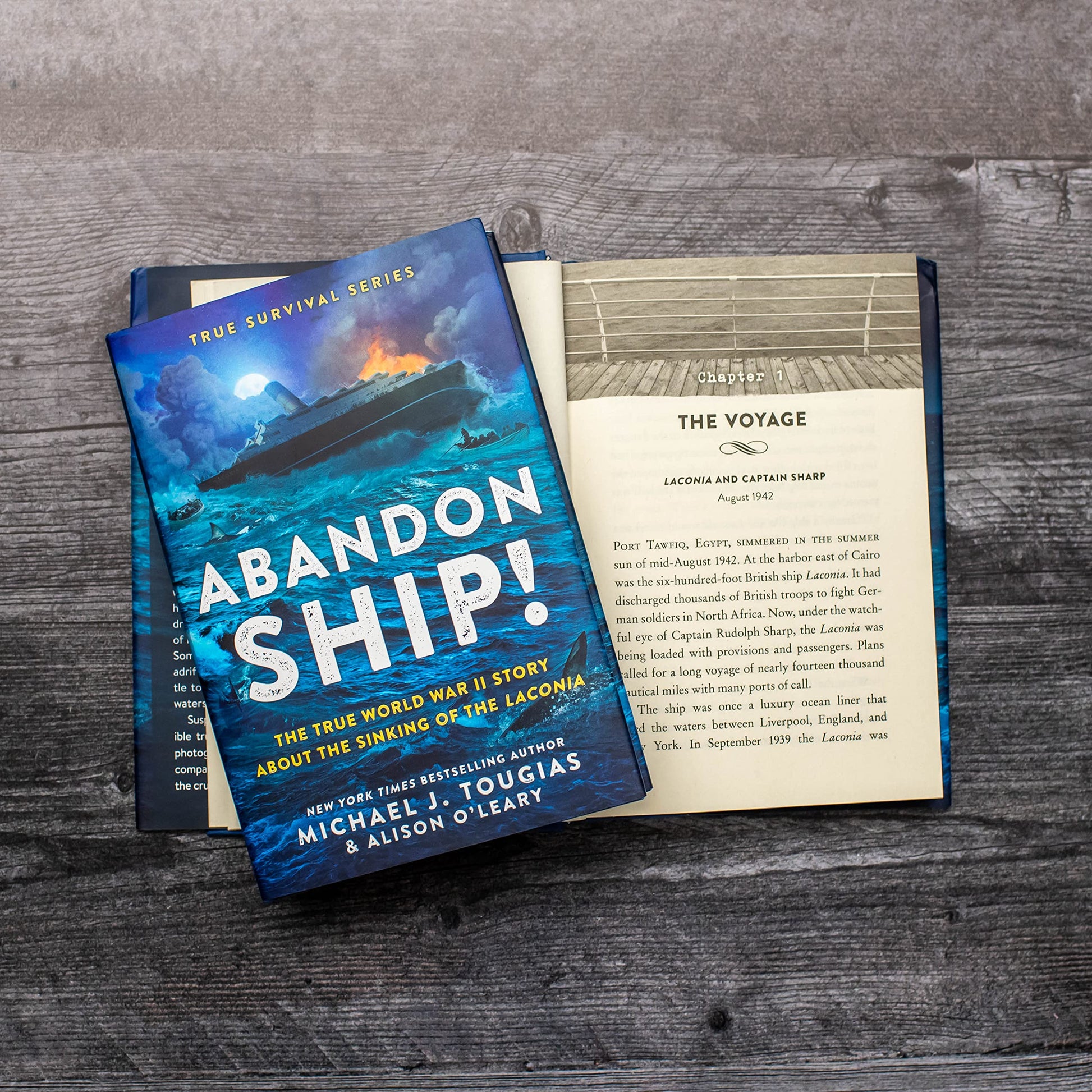 Abandon Ship!: The True World War II Story About the Sinking of the Laconia (True Survival Series, 1)