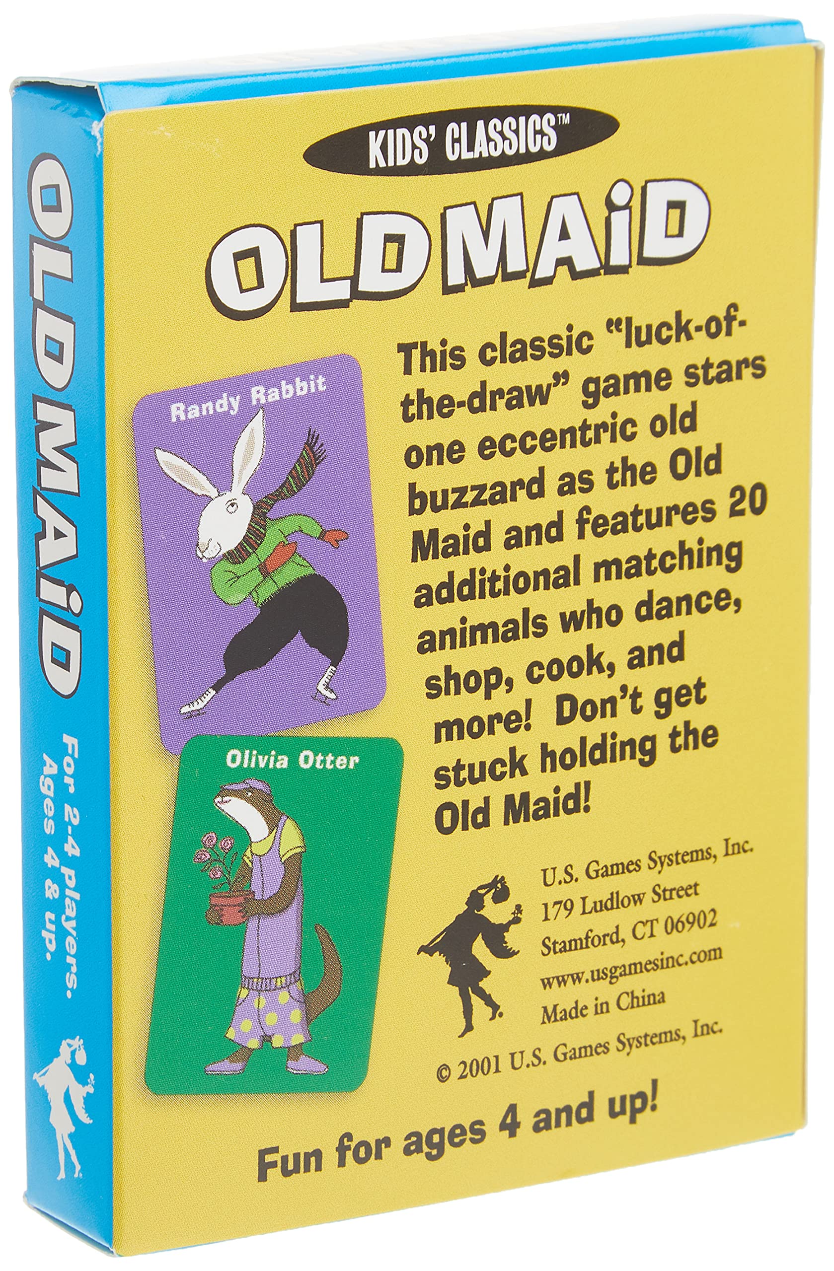 Old Maid Card Game