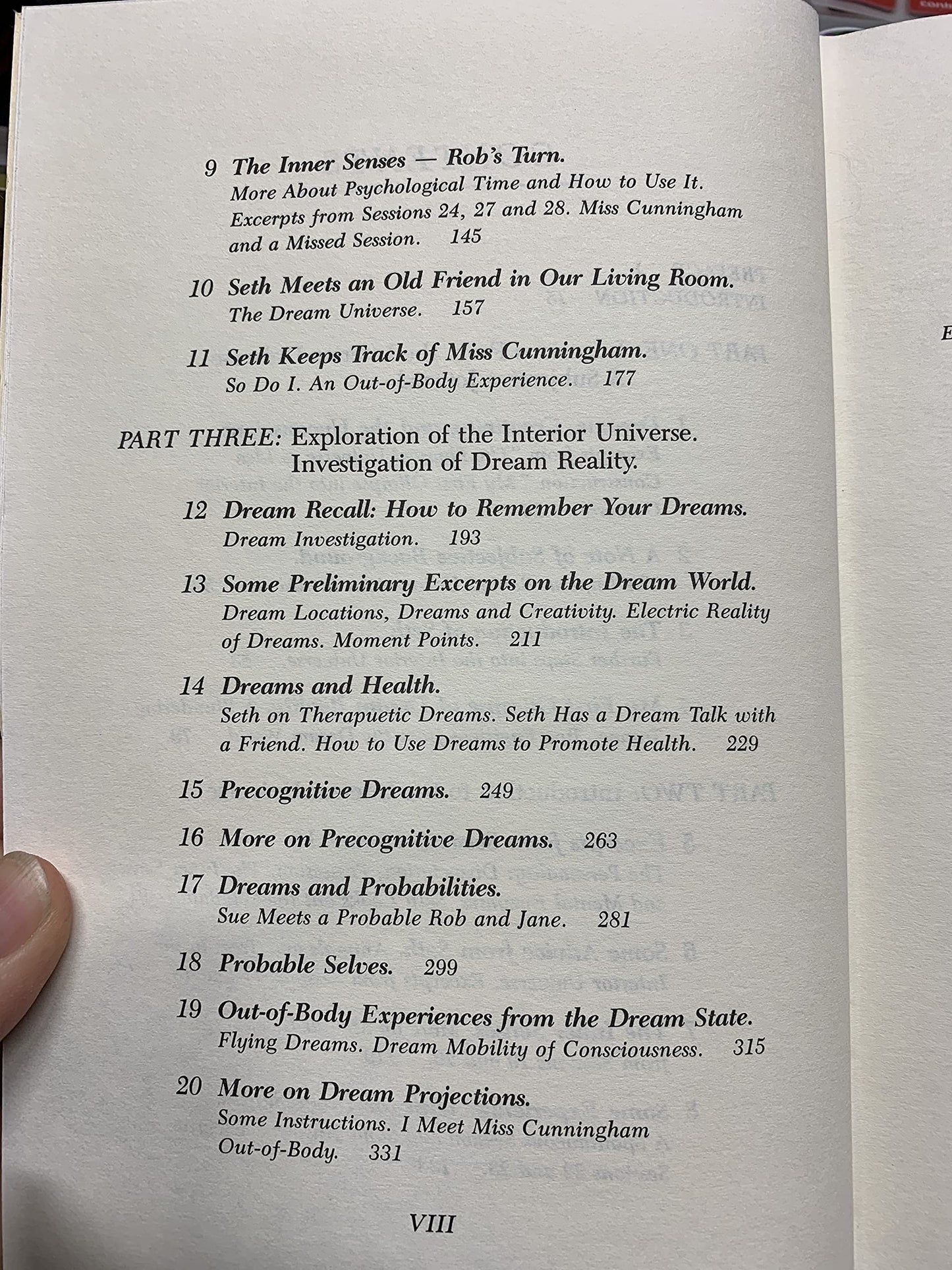 Seth, Dreams and Projections of Consciousness by Seth